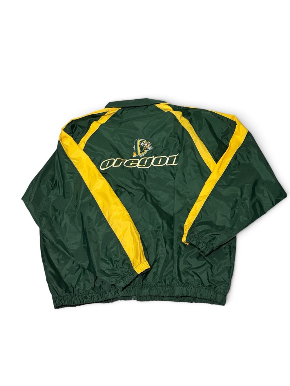 Reebok Vintage Men’s XL Oregon Ducks Disney Donald Duck Logo Windbreaker Jacket